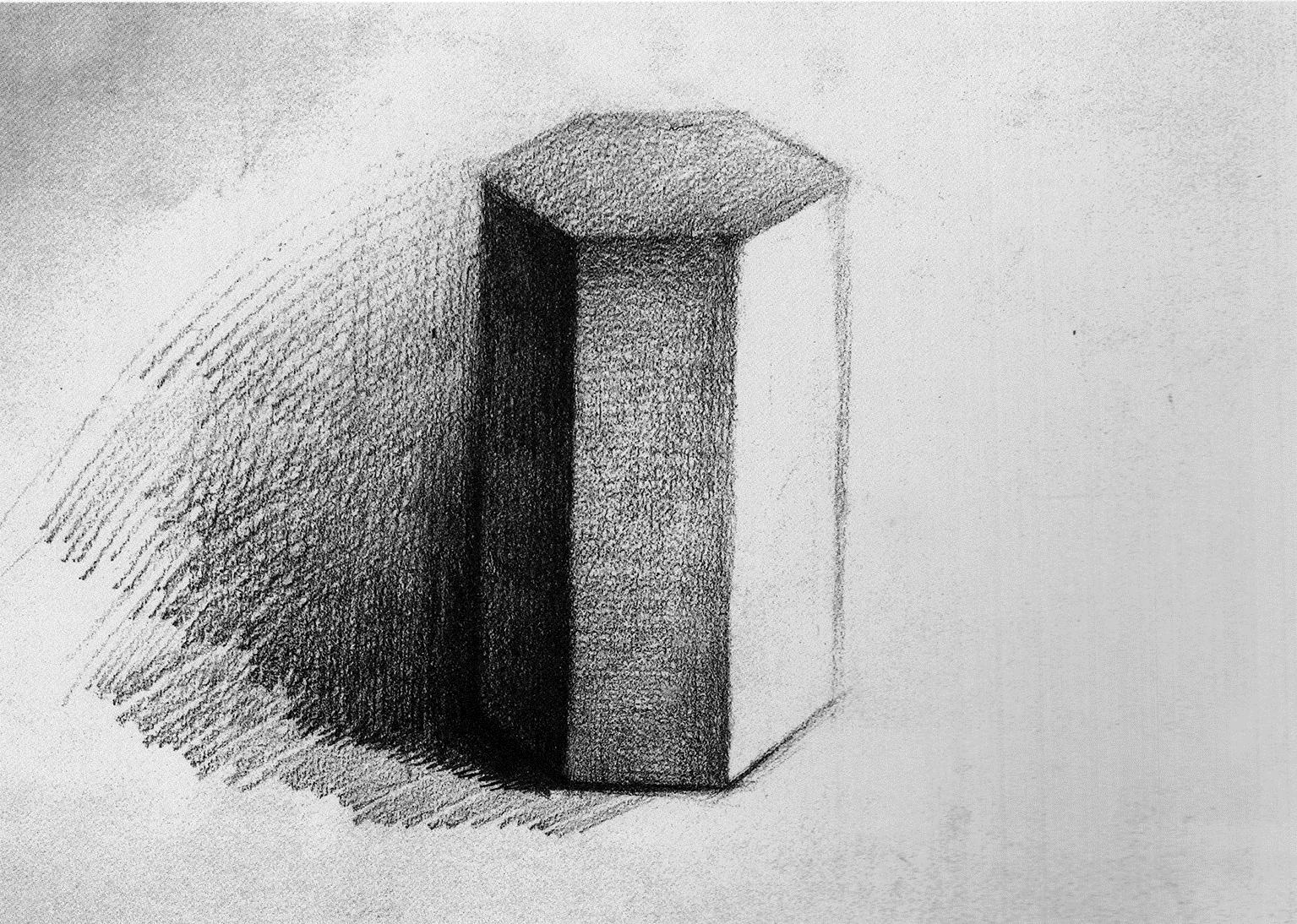 素描考级一级初级示范图例